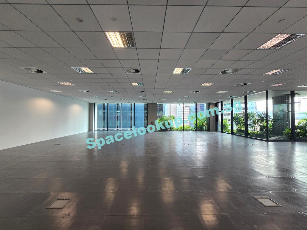 Office rental at Raffles