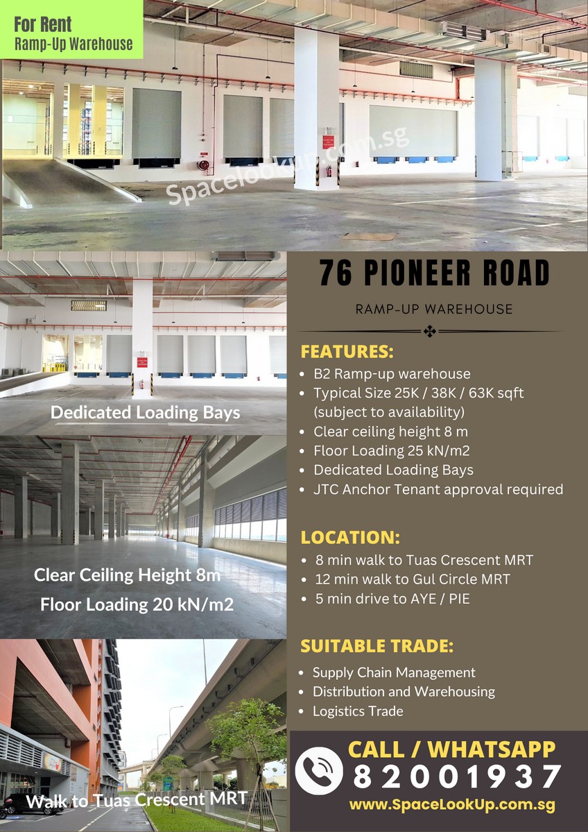 Mapletree Pioneer Logistics warehouse
