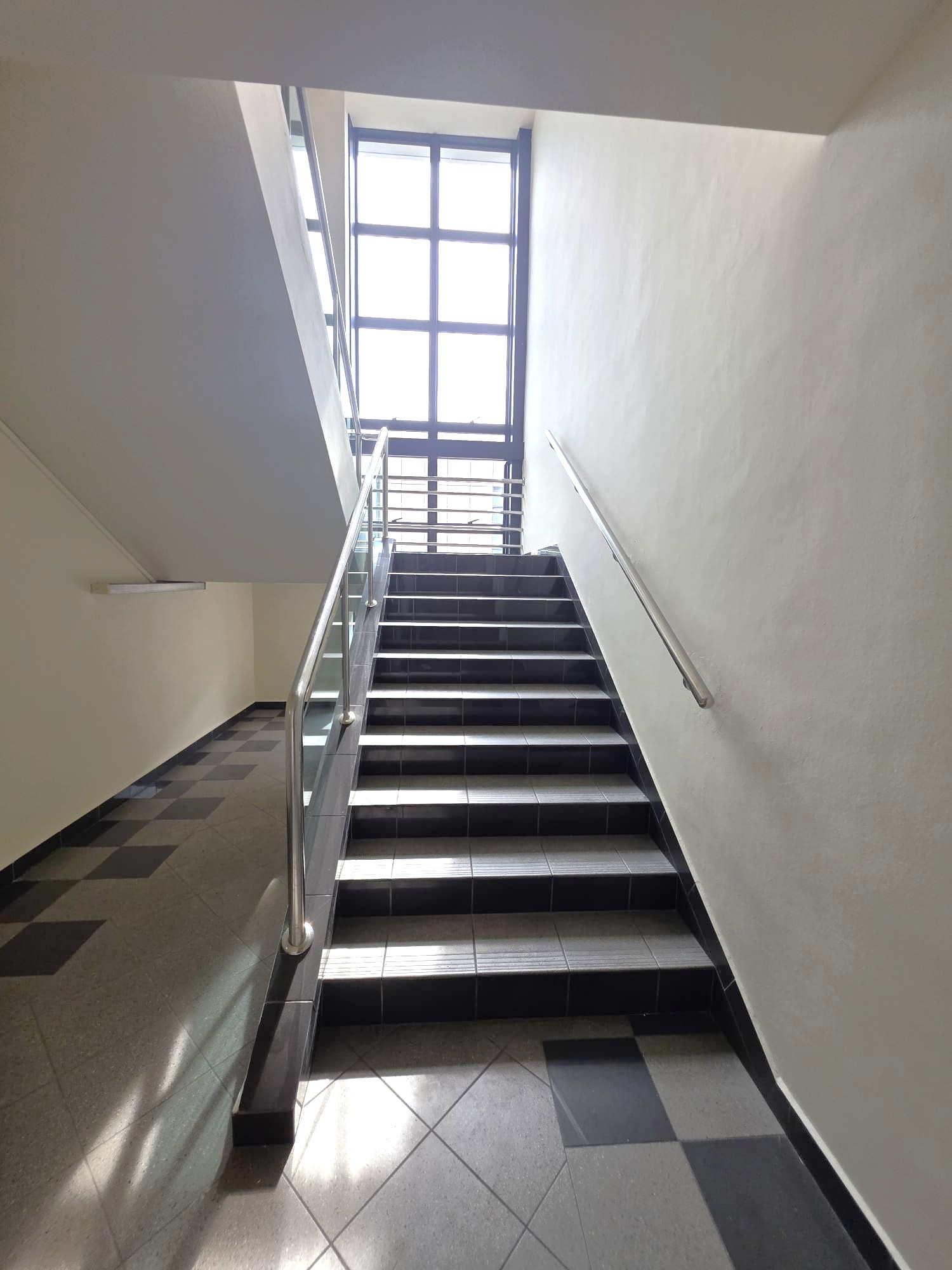 Stairs to lvl 2_9 woodlands terrace Stand Alone B2 Factory @ 9 Woodlands Terrace | 30K sqft
